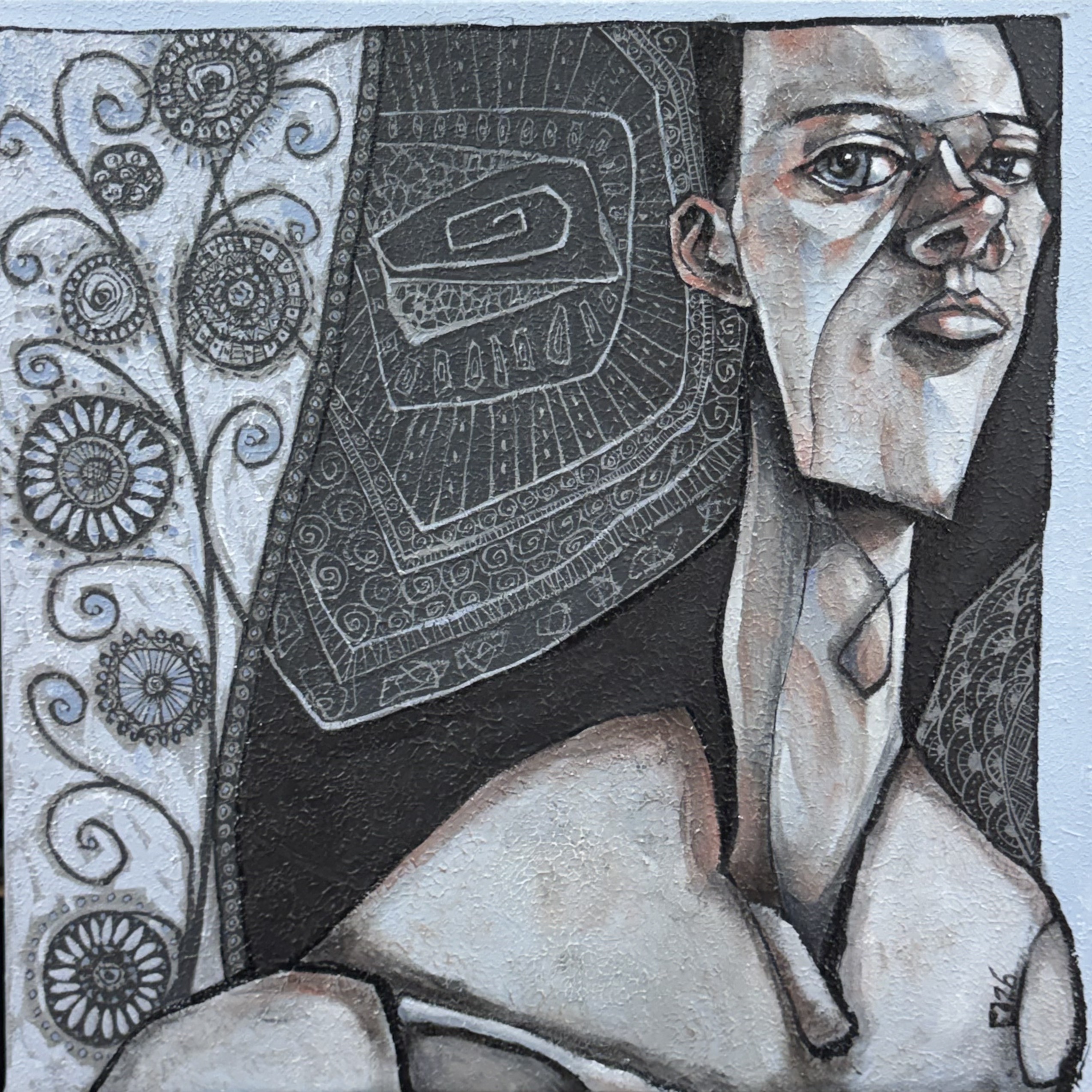 Echoes of what was left behind - Original Painting by Young Kim