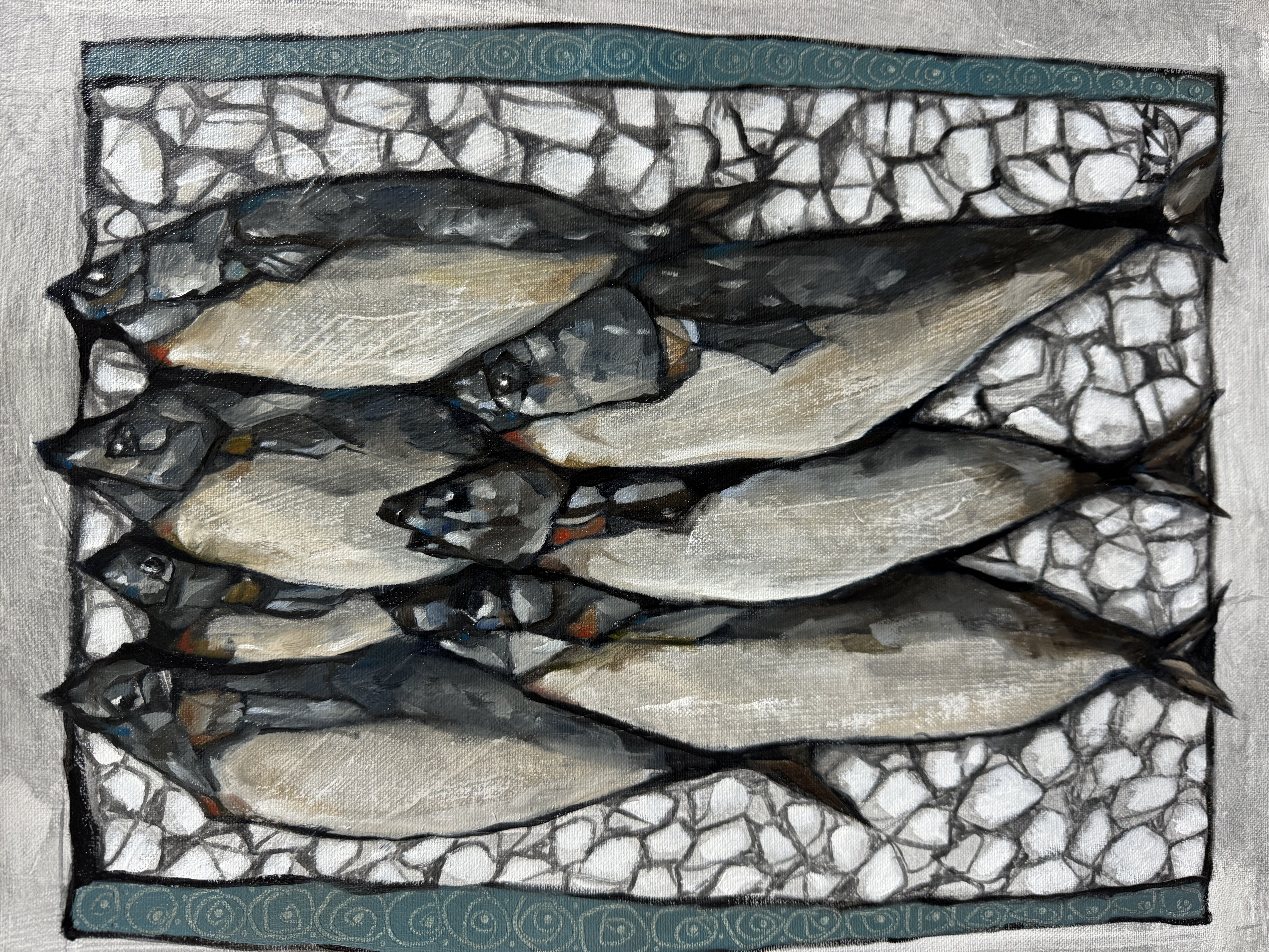 Packed Silence  - Original Painting from Young Kim