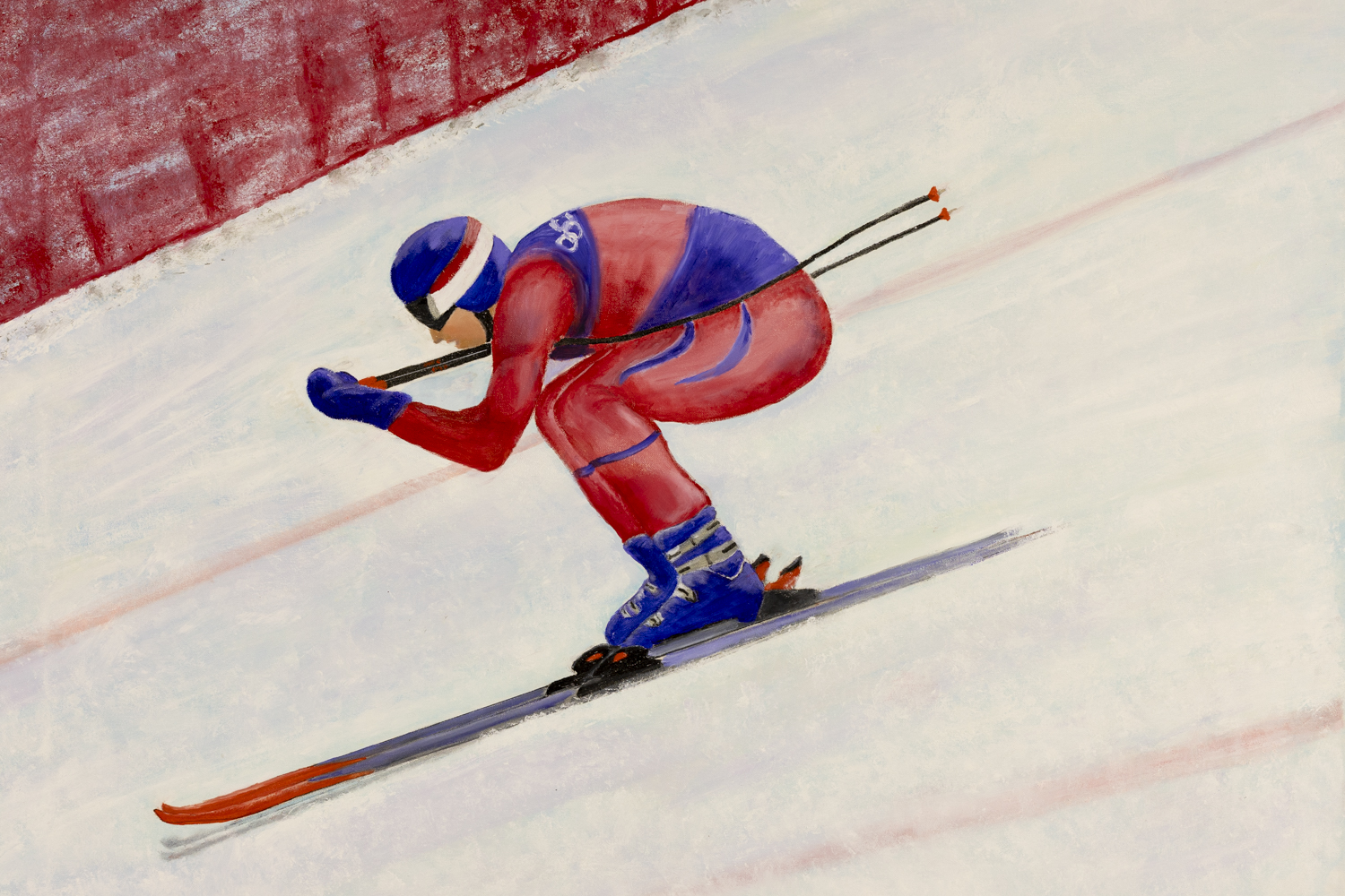 Snowflight, Print by Joan Affenit