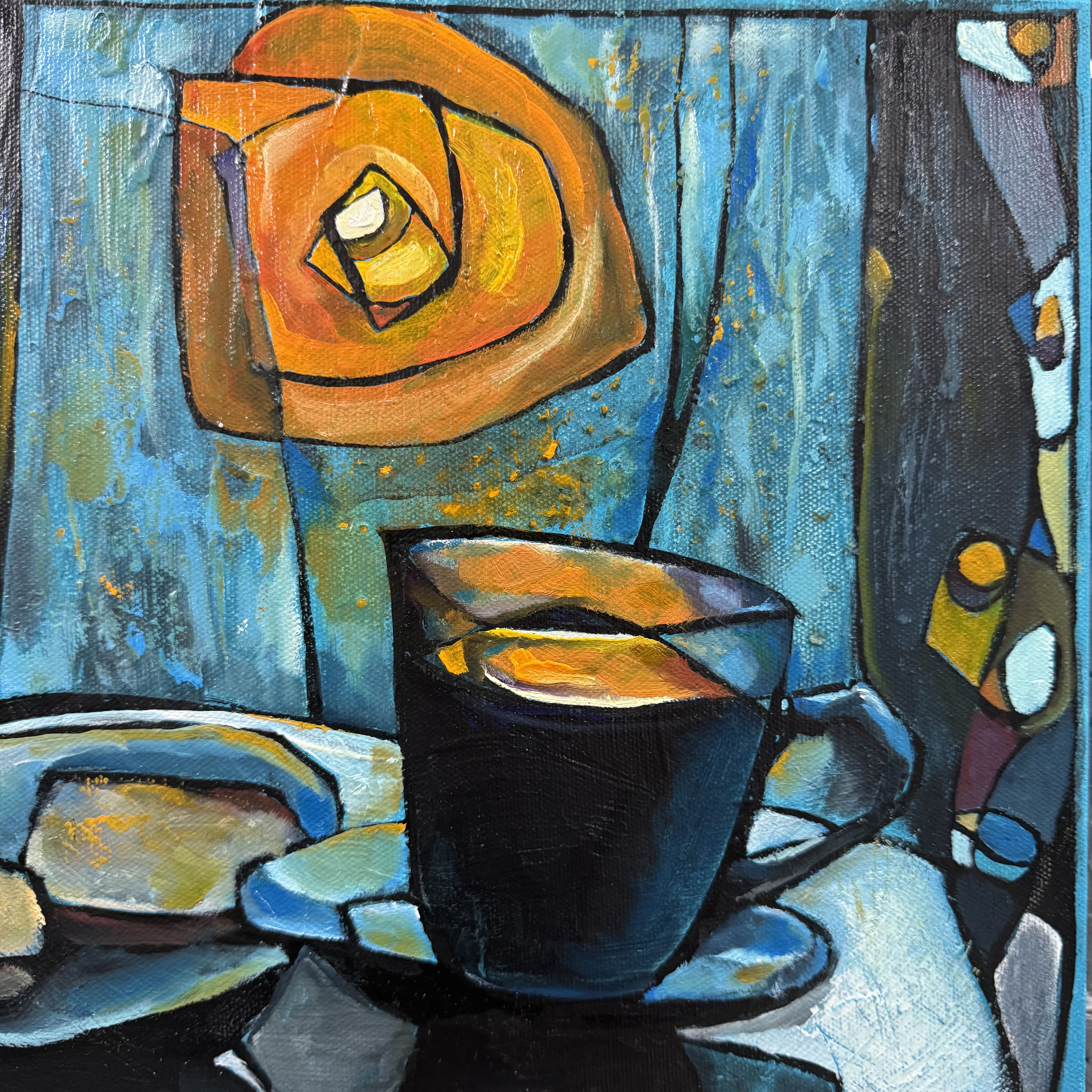Coffee on a Rainy Night