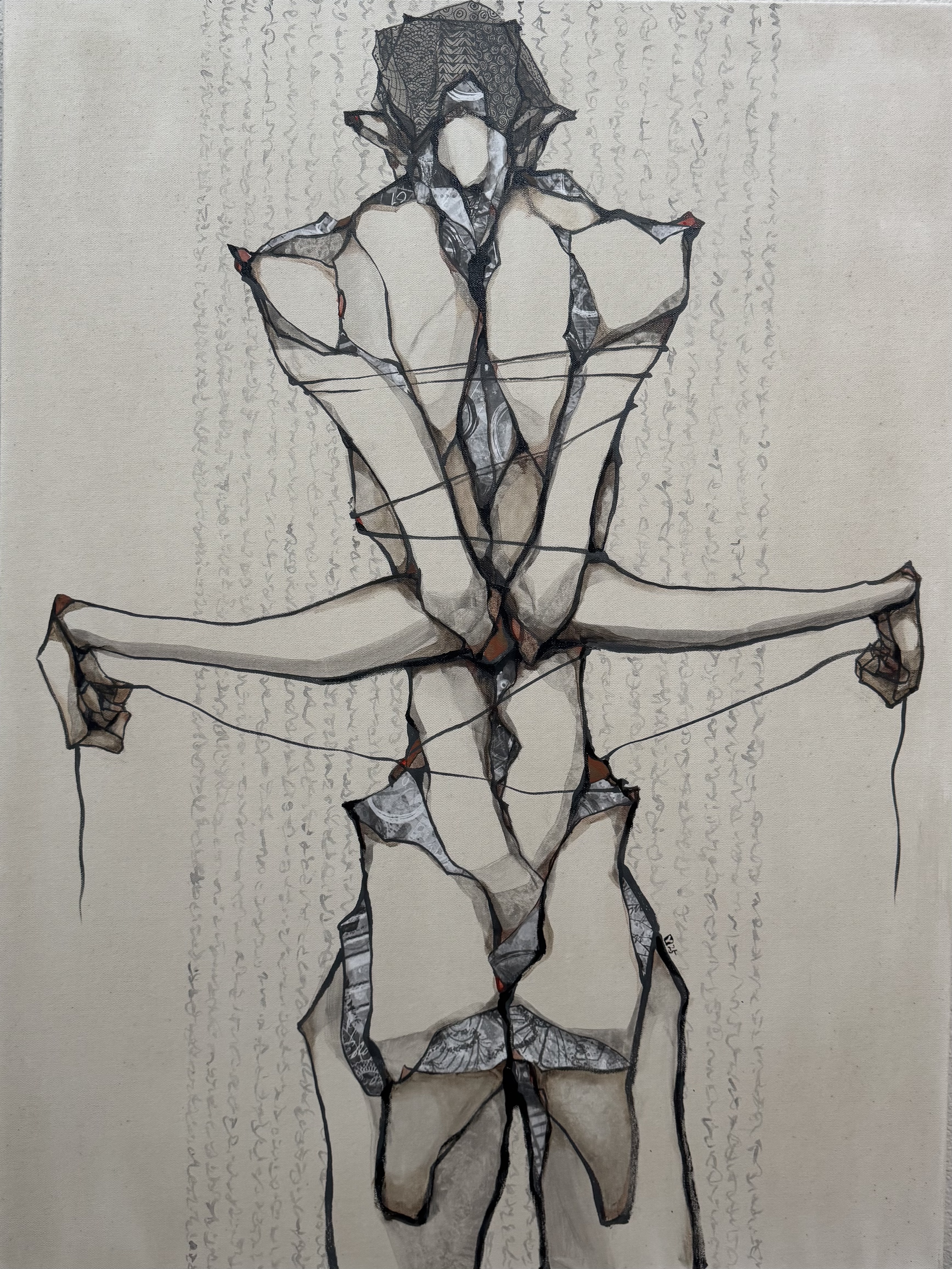 Corset, Print by Young Kim