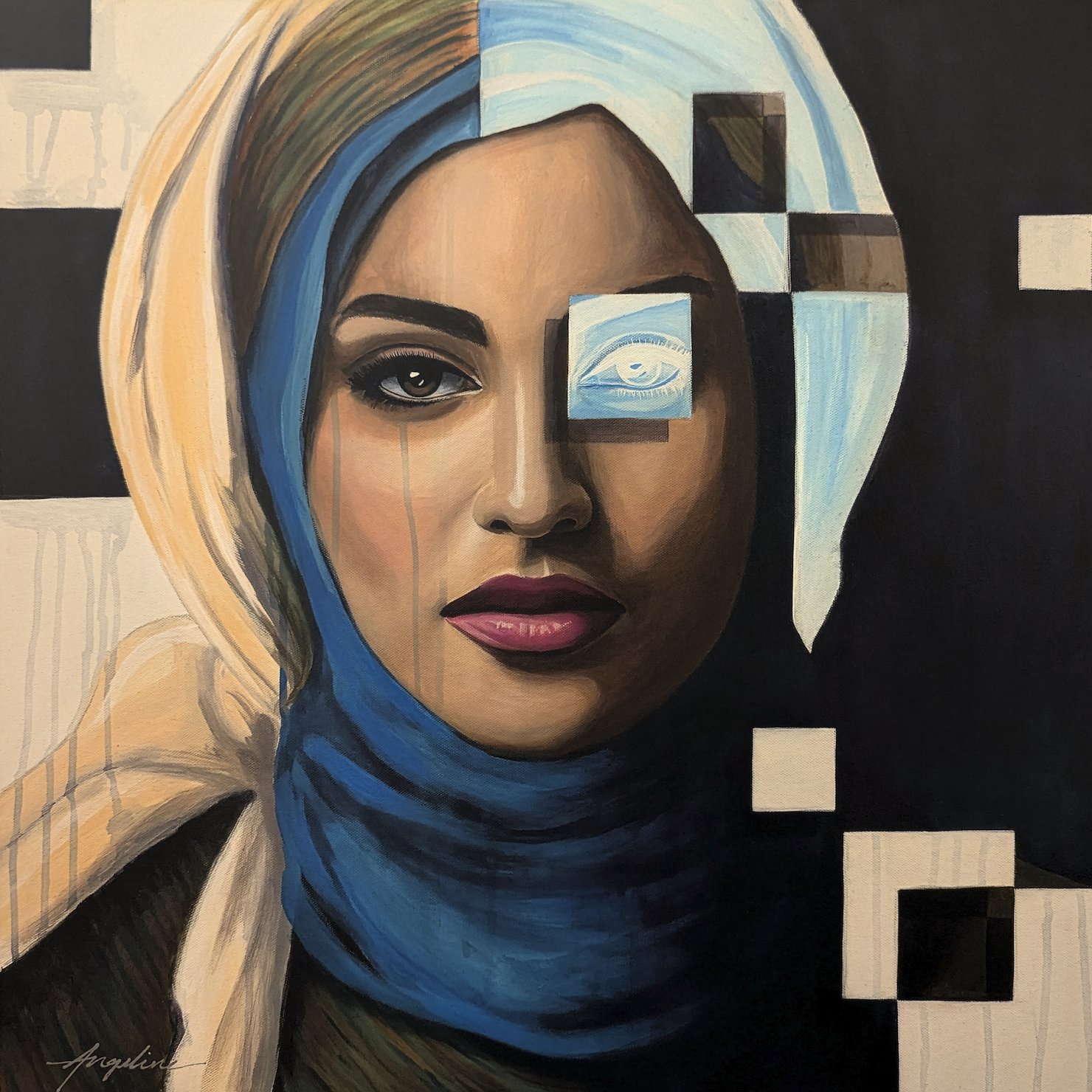 Tessera Series VIII: Persian - Print by Angeline Collier