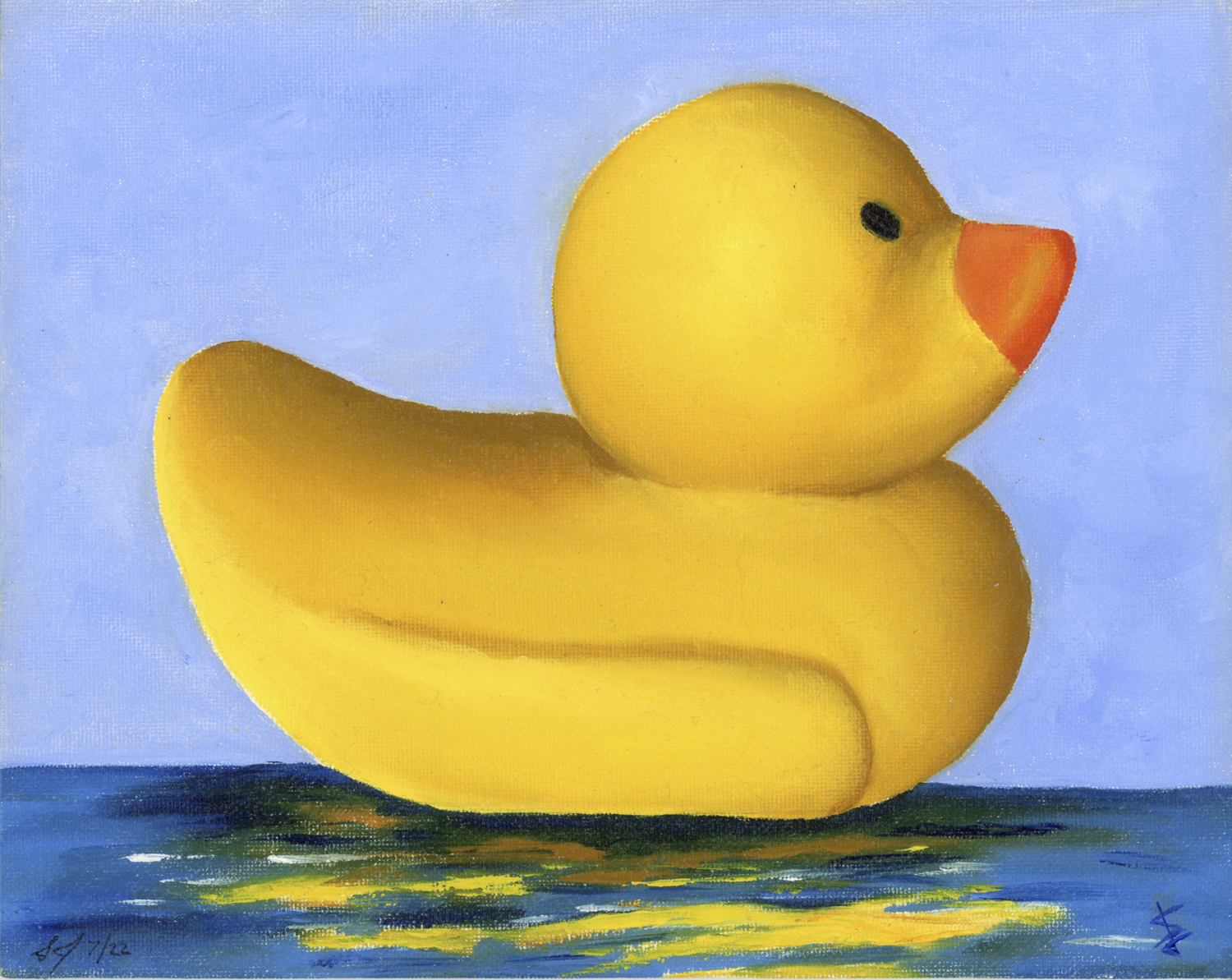 Just Keep Swimming - 10x8 print by Stacy Jenkins