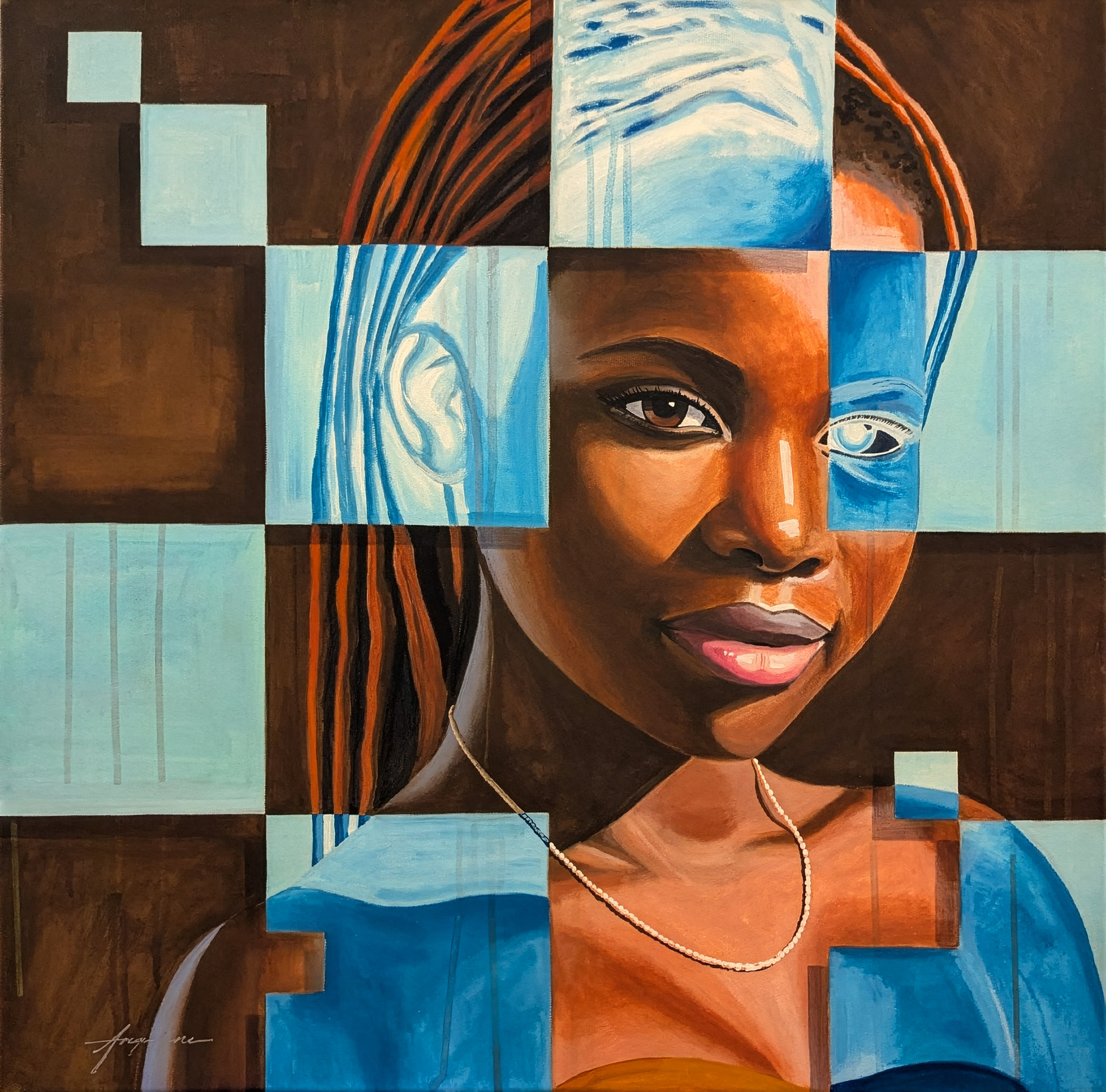 Tessera Series III: African - Print by Angeline Collier