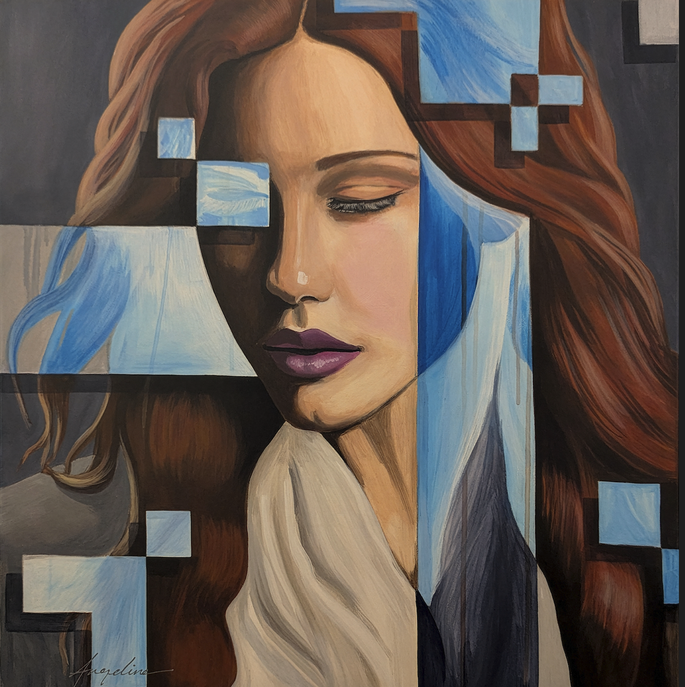 Tessera Series VI: Scottish - Print by Angeline Collier