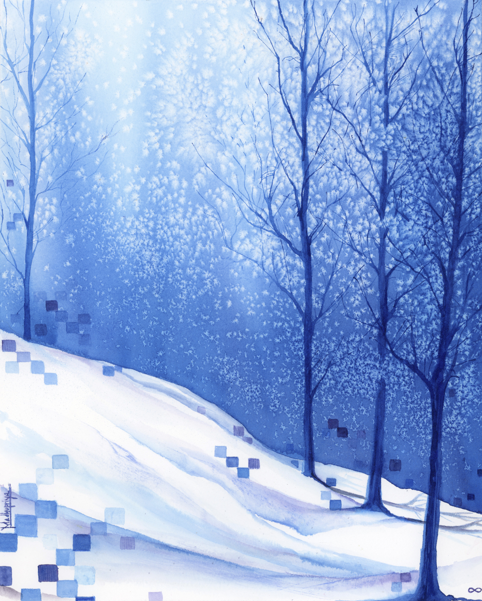 Let It Snow, Print by Madhupriya Srinivasan