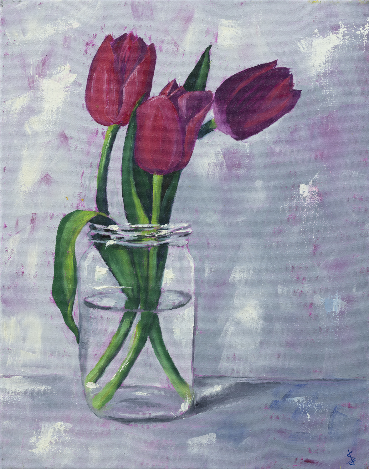 Tulip Trio - 11x14 print by Stacy Jenkins