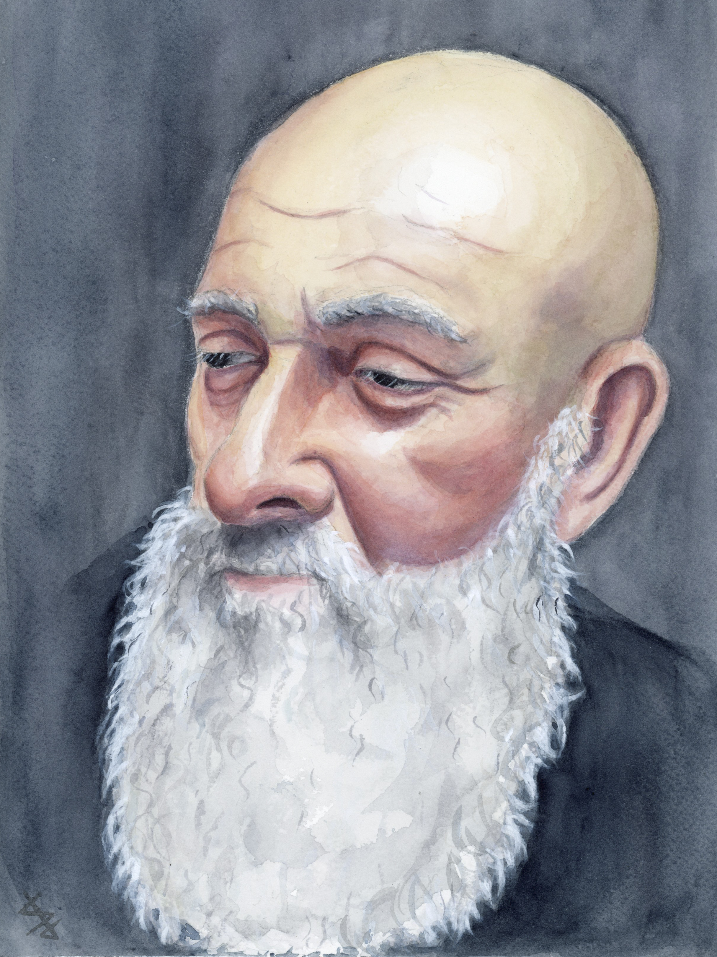 Pensive - 9 x 12 print by Stacy Jenkins