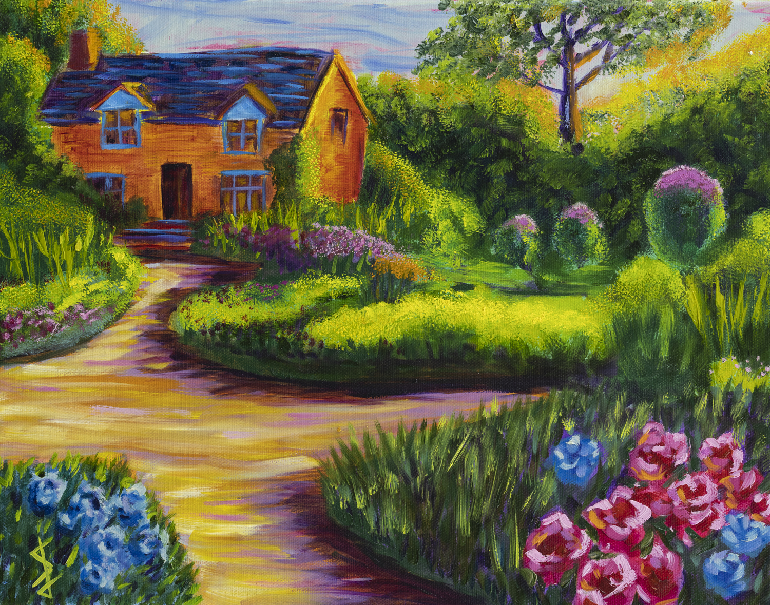 Enchanted Garden - 11x14 print by Stacy Jenkins