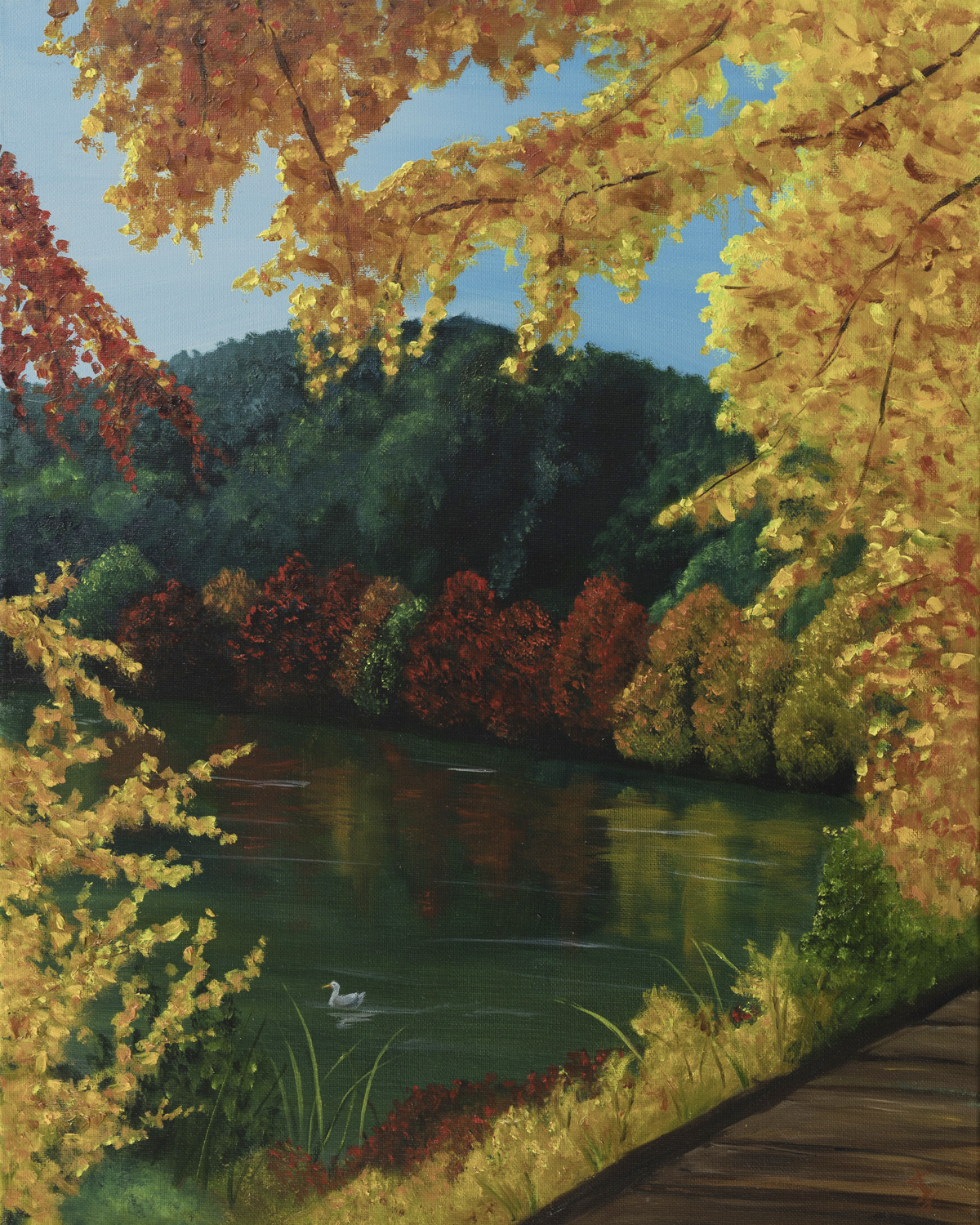 Autumn Reflections - 16x20 print by Stacy Jenkins