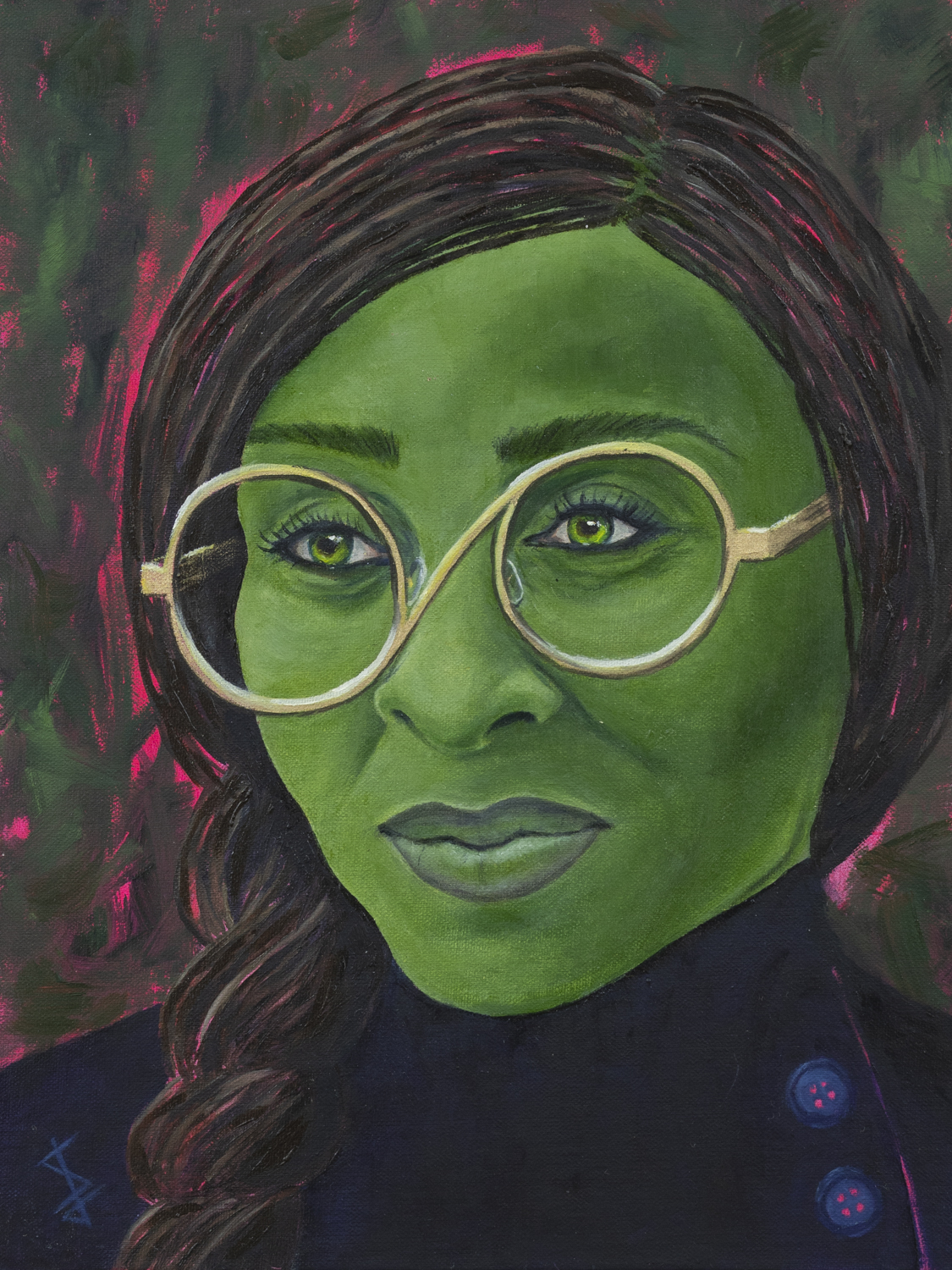 Good Witch - 9x12 inch Print by Stacy Jenkins