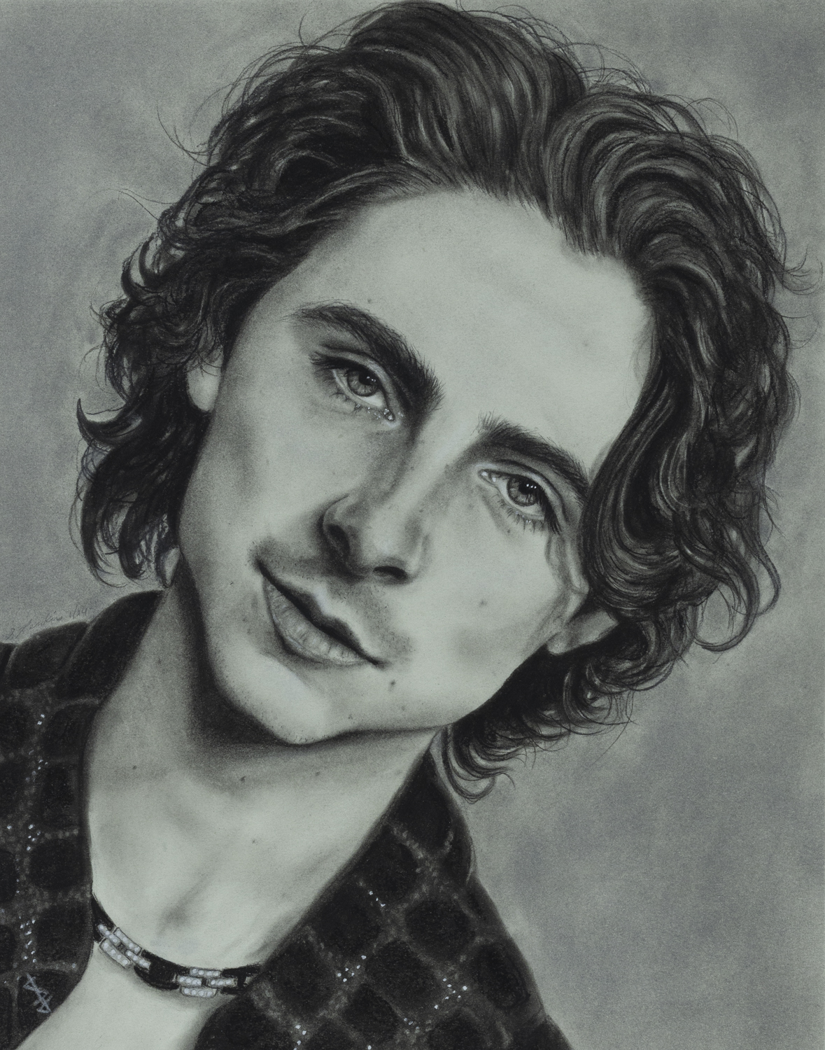 Beautiful Boy - 11x14 inches Print by Stacy Jenkins